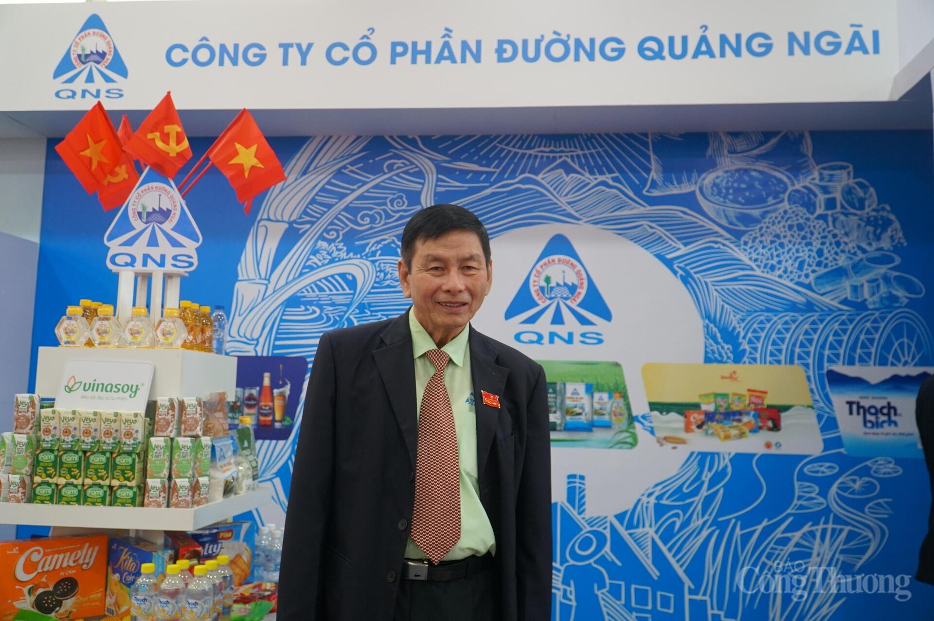 Ông Võ Thành Đàng, Tổng Giám đốc Công ty CP Đường Quảng Ngãi, Chủ tịch Hiệp hội Okvip tại về tỉnh Quảng Ngãi