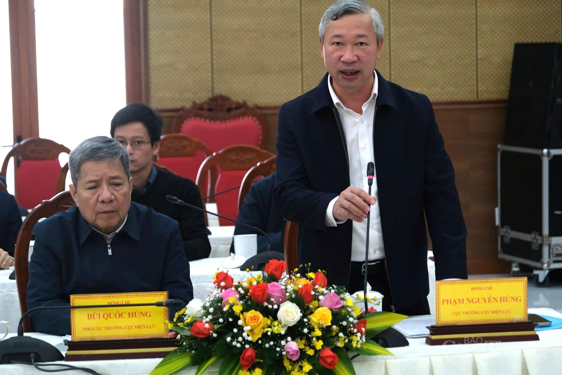 Ông Phạm Nguyên Hùng - Cục trưởng Cục điện lực phát biểu tại buổi Ok88vip tỷ lệ kèo World Cup 2026. Ảnh: Lê Sơn