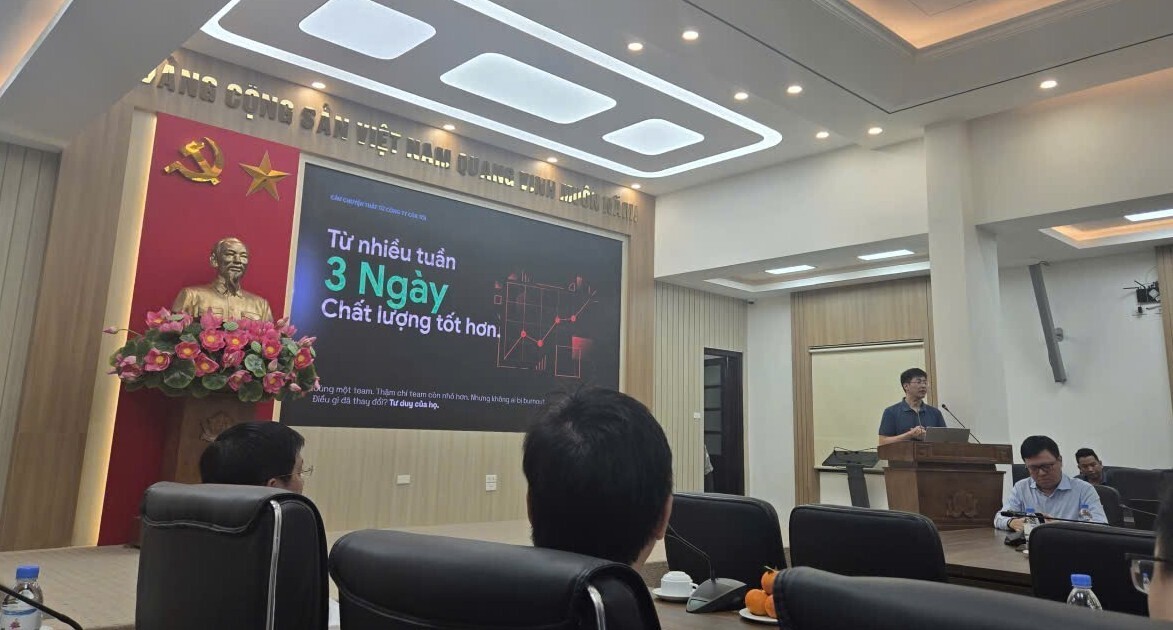 Thực tế cho thấy năng suất Okvip - liên minh giải trí #1 thế giới hà nội có thể tăng lên vài trăm phần trăm. Những công việc trước đây mất 3 - 4 tuần, nay chỉ cần tối đa 3 ngày để hoàn thiện. Ảnh: Nguyên Khánh.