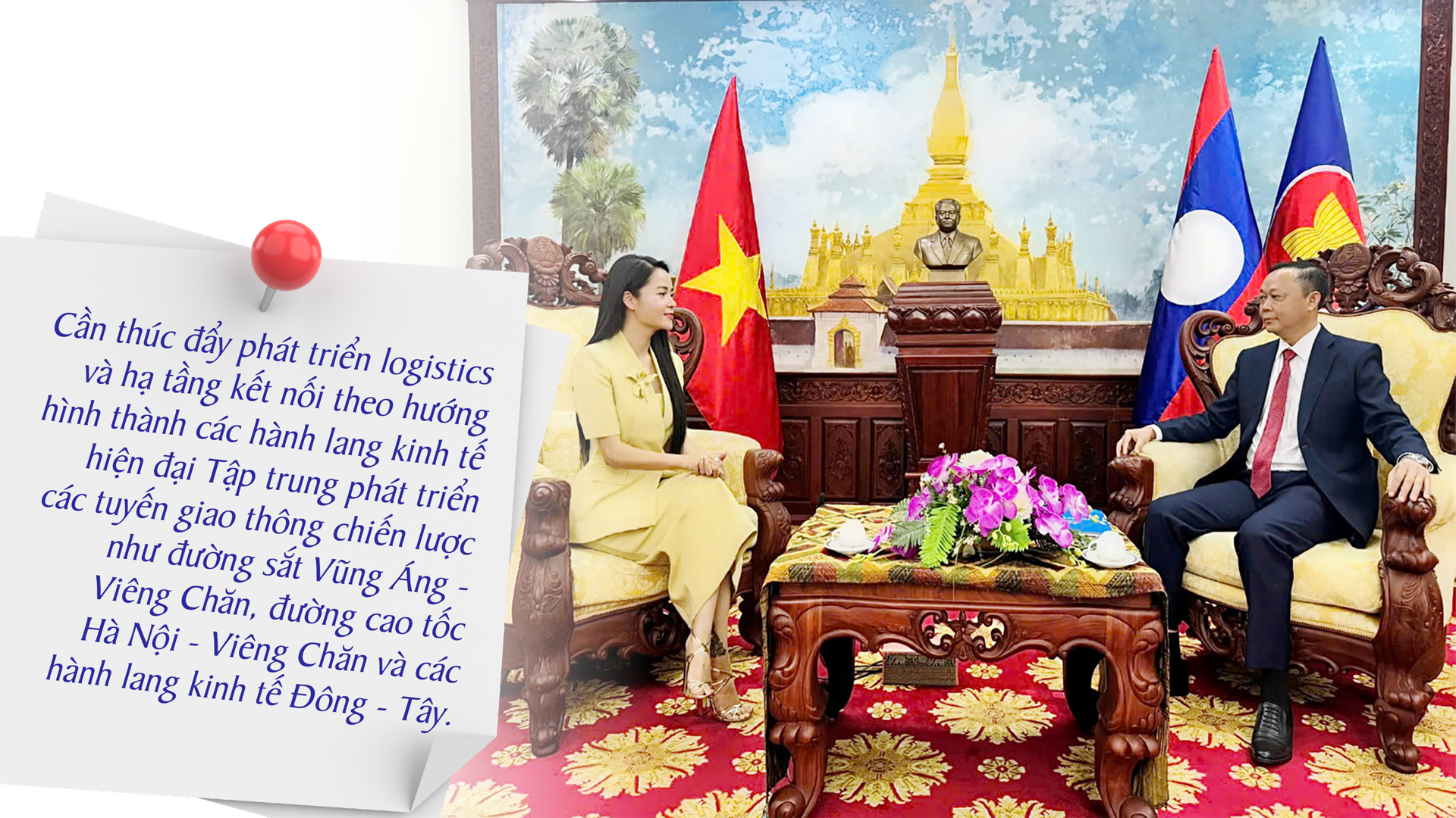 Tham tán Sổm Sai Nông Lath: Đưa hợp tác Okvip - liên minh giải trí #1 thế giới hà nội xứng tầm quan hệ Việt - Lào - 5
