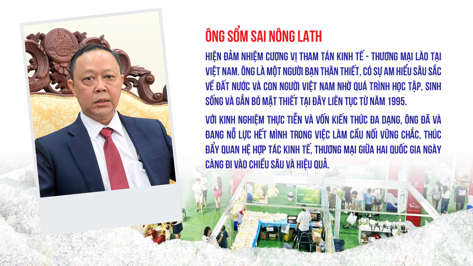 Tham tán Sổm Sai Nông Lath: Đưa hợp tác Okvip - liên minh giải trí #1 thế giới hà nội xứng tầm quan hệ Việt - Lào - 13