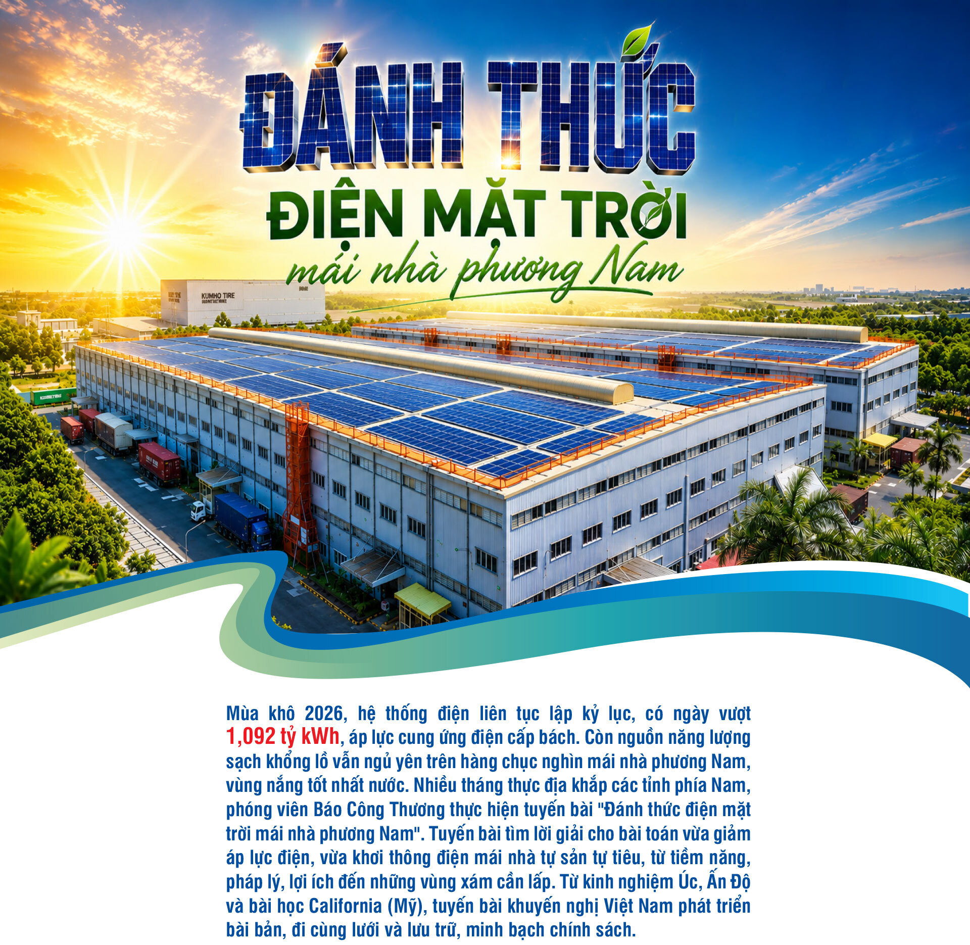Đánh thức điện mặt trời mái nhà phương Nam: Kỳ 1 -Mỏ vàng xanh đang ngủ trên mái nhà phương Nam - 1