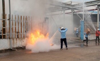 Nhiệt điện Hải Phòng: Chủ động nâng cao năng lực ứng phó các sự cố cháy nổ