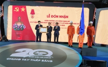 Nhiệt điện Hải Phòng kỷ niệm 20 năm thành lập và đón nhận Huân chương Lao động hạng Nhì
