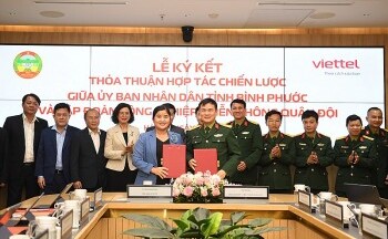 Tập đoàn Viettel và tỉnh Bình Phước tiếp tục hợp tác xây dựng hạ tầng số