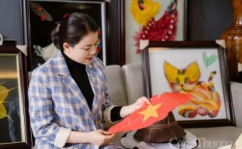 Cô giáo khởi nghiệp thành công với thương hiệu “Lá khô handmade”
