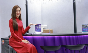 Hoa hậu Lương Kỳ Duyên đảm nhận vai trò MC tại Hội chợ Du lịch Quốc tế Việt Nam