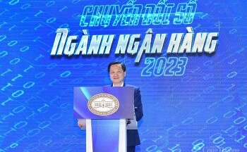 Phó Thủ tướng Lê Minh Khái: Ngân hàng chuyển đổi số nhanh sẽ thúc đẩy cả nước chuyển đổi số nhanh