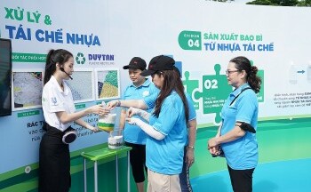 Unilever khuyến khích người dân phân loại rác tại nguồn