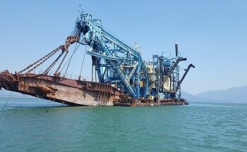 Quảng Ngãi: Cho phép doanh nghiệp nhận chìm hơn 900.000 m3 chất nạo vét xuống biển