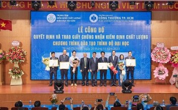 Trường Đại học Công Thương TP. Hồ Chí Minh có thêm 8 chương trình đạt chuẩn kiểm định chất lượng giáo dục