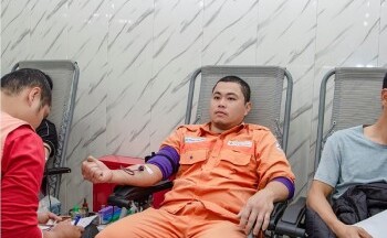 Nhiệt điện Hải Phòng hưởng ứng Tuần lễ hồng EVN lần IX
