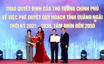 Công bố quy hoạch tỉnh Quảng Ngãi thời kỳ 2021-2030, tầm nhìn đến năm 2050