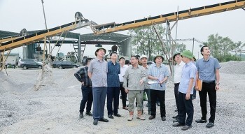 Thanh Hóa: Tạm dừng hoạt động mỏ đá của Công ty Cổ phần Xây dựng Đô thị 5