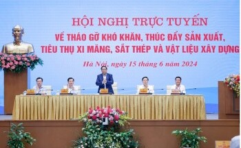 Thủ tướng chủ trì Hội nghị tháo gỡ khó khăn, thúc đẩy sản xuất vật liệu xây dựng