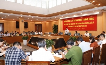 Hà Nội: Khảo sát việc thực hiện sắp xếp đơn vị hành chính cấp huyện, cấp xã giai đoạn 2023-2025