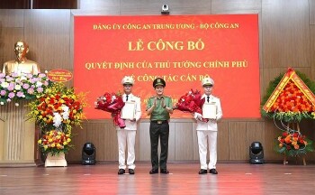 Thủ tướng bổ nhiệm 2 tân Thứ trưởng Bộ Công an