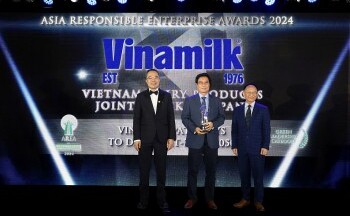 Vinamilk được vinh danh tại Giải thưởng Doanh nghiệp trách nhiệm châu Á