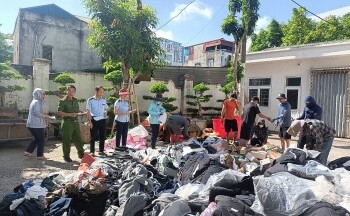 Thanh Hóa: Tiêu hủy 249 lô hàng là tang vật vi phạm trị giá hơn 1,3 tỷ đồng