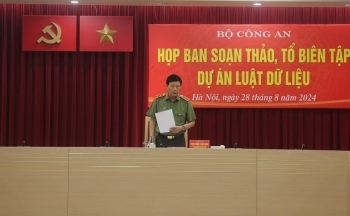Bộ Công an thành lập Ban soạn thảo, Tổ biên tập dự án Luật Dữ liệu