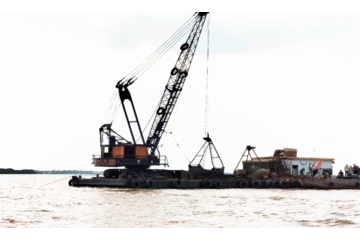 Bến Tre đưa 3 mỏ cát có trữ lượng hơn 4 triệu khối ra đấu giá
