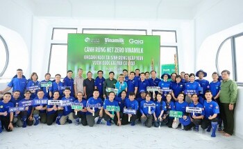 Nỗ lực bền bỉ của Vinamilk trong việc hình thành bể hấp thụ carbon từ rừng, hướng đến Net Zero