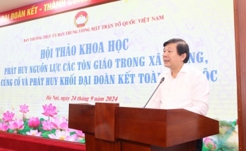 Phát huy nguồn lực các tôn giáo trong xây dựng, củng cố và phát huy khối đại đoàn kết toàn dân tộc