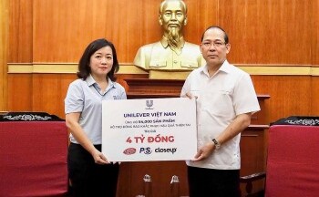 Unilever sát cánh cùng đồng bào miền Bắc khắc phục hậu quả sau cơn bão số 3