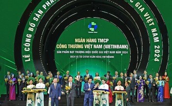 VietinBank lần thứ 8 liên tiếp được vinh danh Thương hiệu Quốc gia Việt Nam