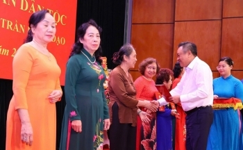 Chủ tịch Hà Nội chung vui với người dân quận Hoàn Kiếm trong Ngày hội Đại đoàn kết toàn dân tộc