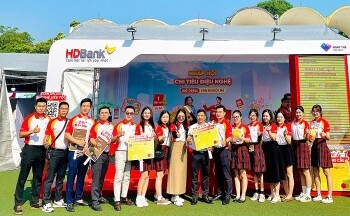 Thẻ HDBank hai năm liền tạo 'cơn sốt' tại Sóng Festival
