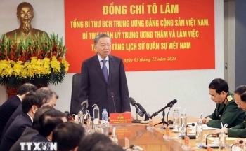 Tổng Bí thư Tô Lâm: Bảo tàng Lịch sử Quân sự Việt Nam là 'địa chỉ đỏ' để học tập