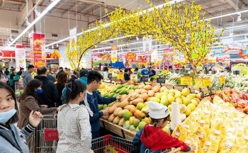 Các siêu thị 'chạy đua' khuyến mãi để kích cầu mùa mua sắm cuối năm
