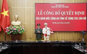 Nhân sự 25/12: Công an Thái Bình bổ nhiệm lãnh đạo; Bắc Giang điều động hai Phó Giám đốc sở