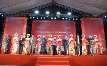 120 gian hàng tham dự Festival nông sản, sản phẩm làng nghề Hà Nội