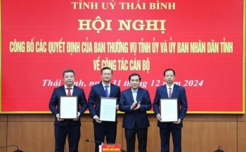 Thái Bình: Điều động, bổ nhiệm loạt nhân sự mới