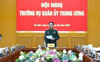 Đại tướng Phan Văn Giang chủ trì Hội nghị Thường vụ Quân ủy Trung ương