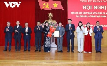 Tin nhân sự 11/2: Triển khai công tác cán bộ tại Lạng Sơn, Thanh Hoá, Quảng Nam