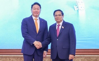 Thủ tướng đề nghị Tập đoàn SK đầu tư vào năng lượng
