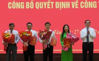Bà Rịa - Vũng Tàu bổ nhiệm hàng loạt lãnh đạo sở, ngành