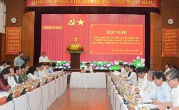 Đoàn kiểm tra 1909 của Bộ Chính trị làm việc với Thường vụ Thành ủy Đà Nẵng