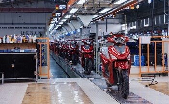 Bình quân mỗi ngày có 8.000 xe máy mới xuất xưởng