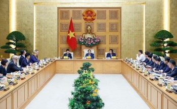 Thủ tướng làm việc với doanh nghiệp Hoa Kỳ tại Việt Nam