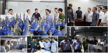 Thanh Hóa: Triệt phá đường dây sản xuất, buôn bán khí cười siêu khủng