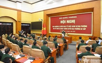 Bảo đảm ‘tinh, gọn, mạnh' cho quân sự địa phương khi triển khai chính quyền hai cấp