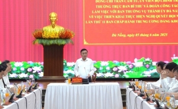 Thường trực Ban Bí thư Trần Cẩm Tú: Sắp xếp bộ máy vất vả nhưng rất vui vì dân ủng hộ