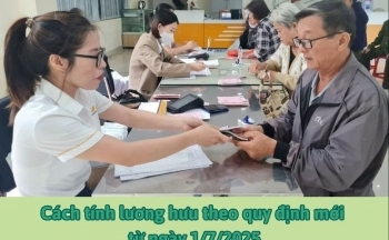 Infographic | Cách tính lương hưu theo quy định mới từ 1/7/2025