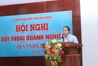 Hậu Giang đối thoại tháo gỡ khó khăn của doanh nghiệp