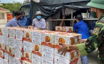 Trà Thanh nhiệt Dr Thanh tiếp sức cho đồng bào, chiến sĩ tại Quảng Nam