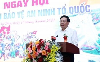 Phó Thủ tướng Phạm Bình Minh dự Ngày hội toàn dân bảo vệ an ninh Tổ quốc năm 2022